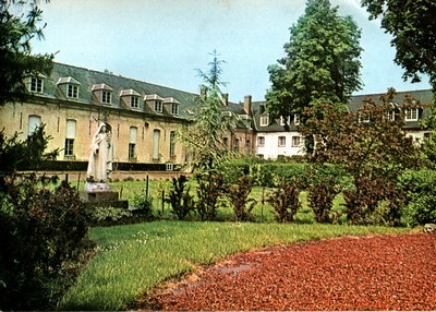 L'abbaye Carte postale des années 1970